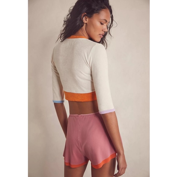 free people // pastiche jules towel crop top nwot - Picture 3 of 10